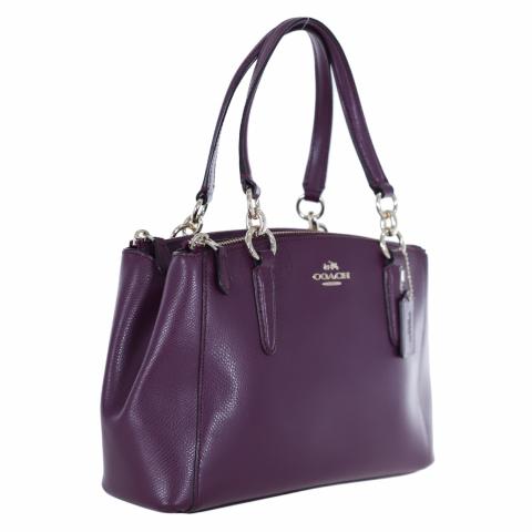 Coach mini christie carryall in online signature